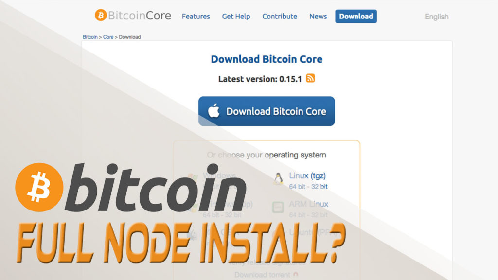 bitcoin core full node