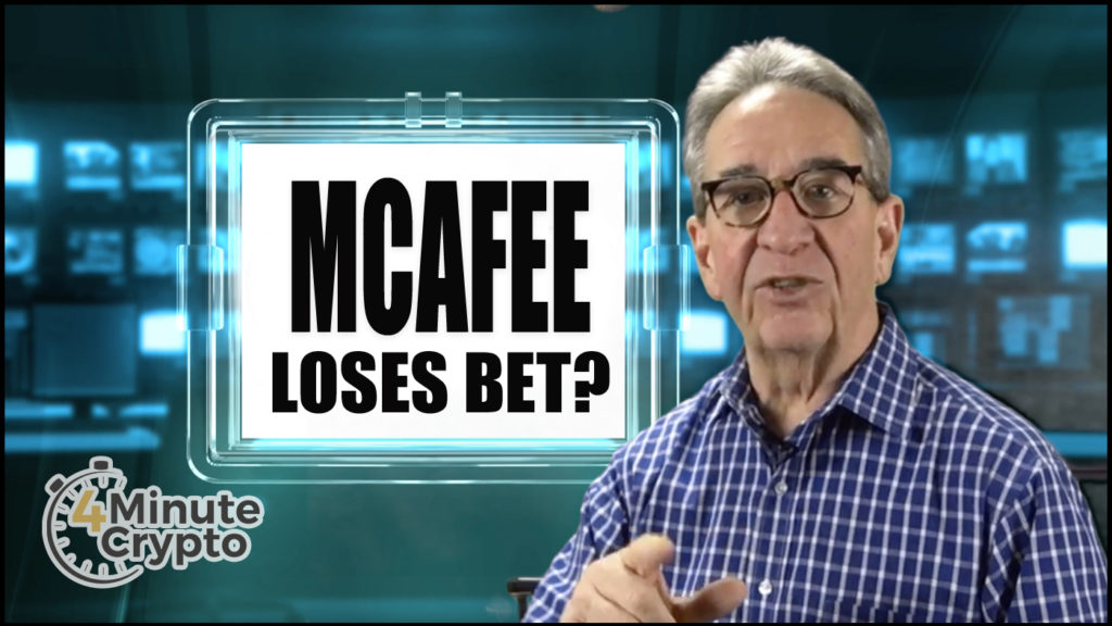 John Mcafee Loses Bitcoin Bet